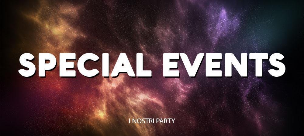 Special events Special events